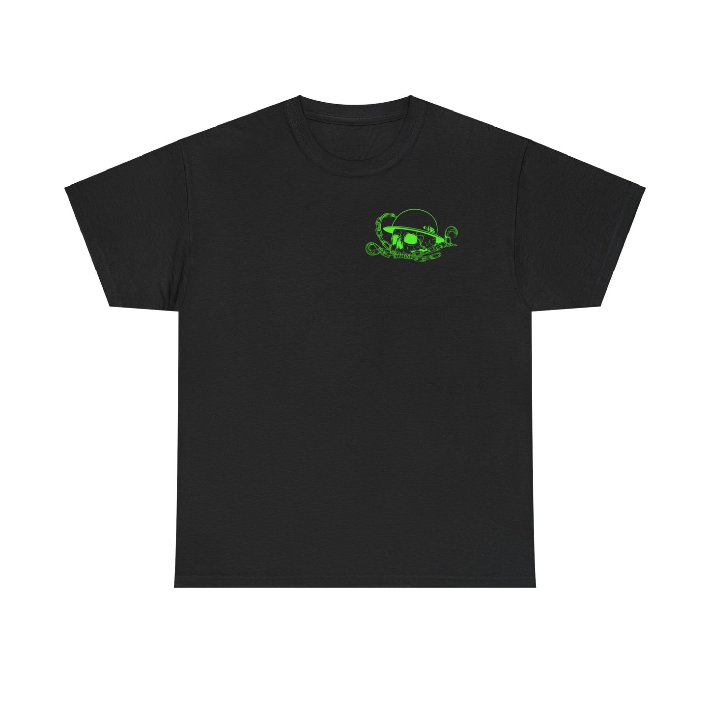 Green Skull T Shirt