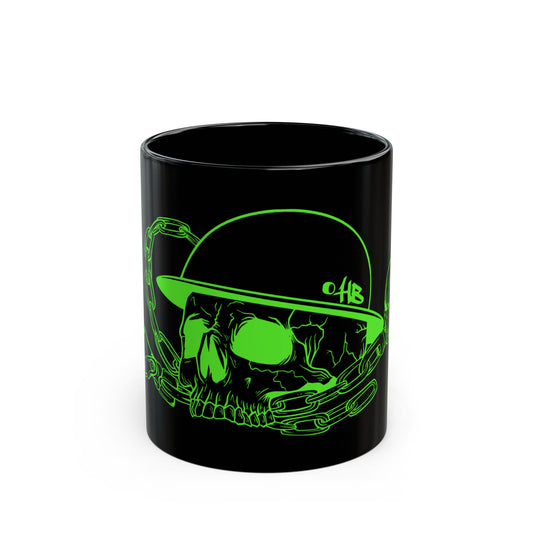 Green Skull Mug